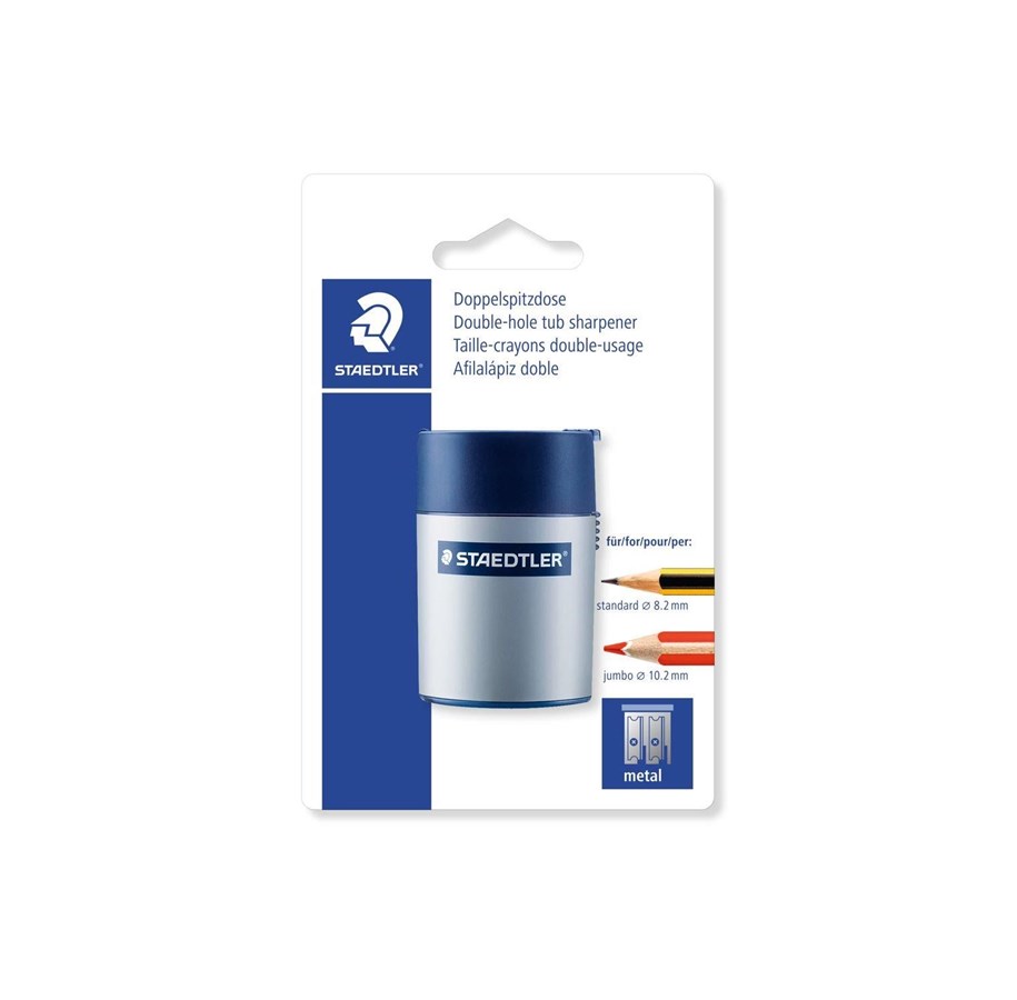 Utensilien zum Schreiben und Zeichnen - Staedtler Doppelspitzdose BK - 512 001BK1