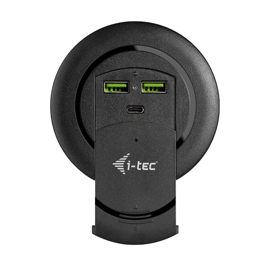 Handys - Adapter und Ladegeräte - I-Tec Built-in Desktop Fast Charger USB-C PD 3.0 + 3x USB-A QC3.0 96W - CHARGER96WD