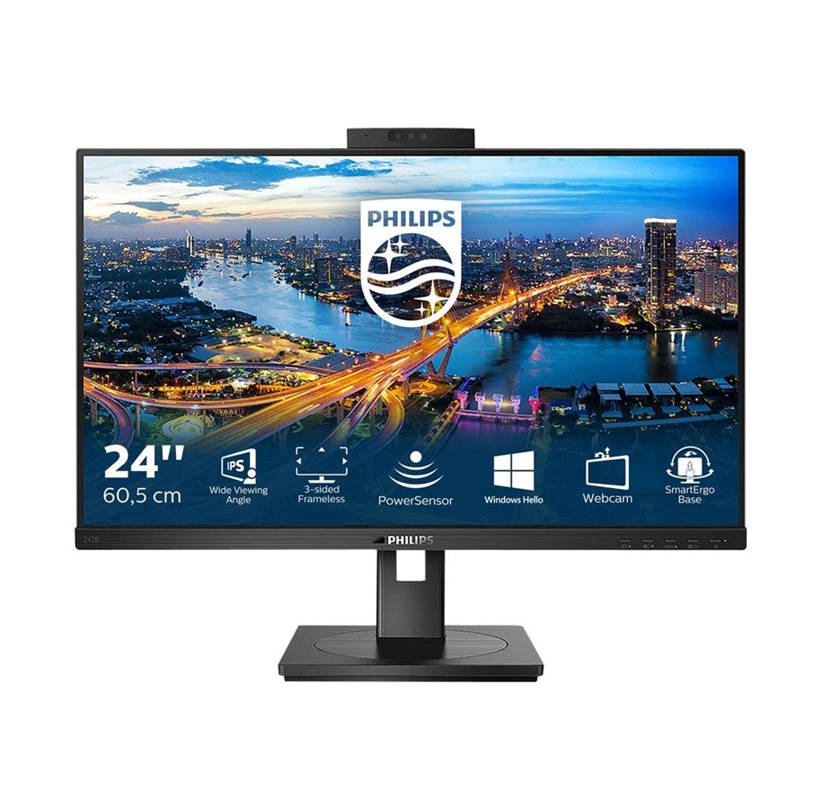 Monitor - 24" Philips 242B1H - 1920x1080 (FHD) - 75Hz - IPS - 242B1H/00
