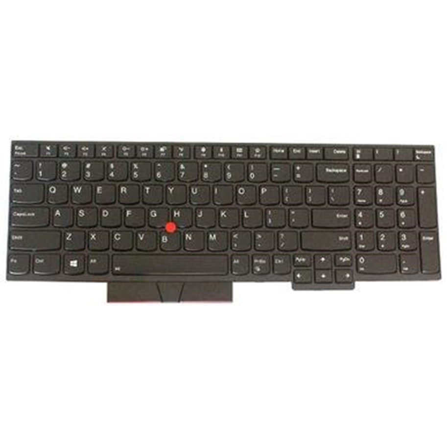 Tastaturen - Lenovo Chicony - Laptop Ersatztastatur - Nordic ISO - Schwarz - 01YP639
