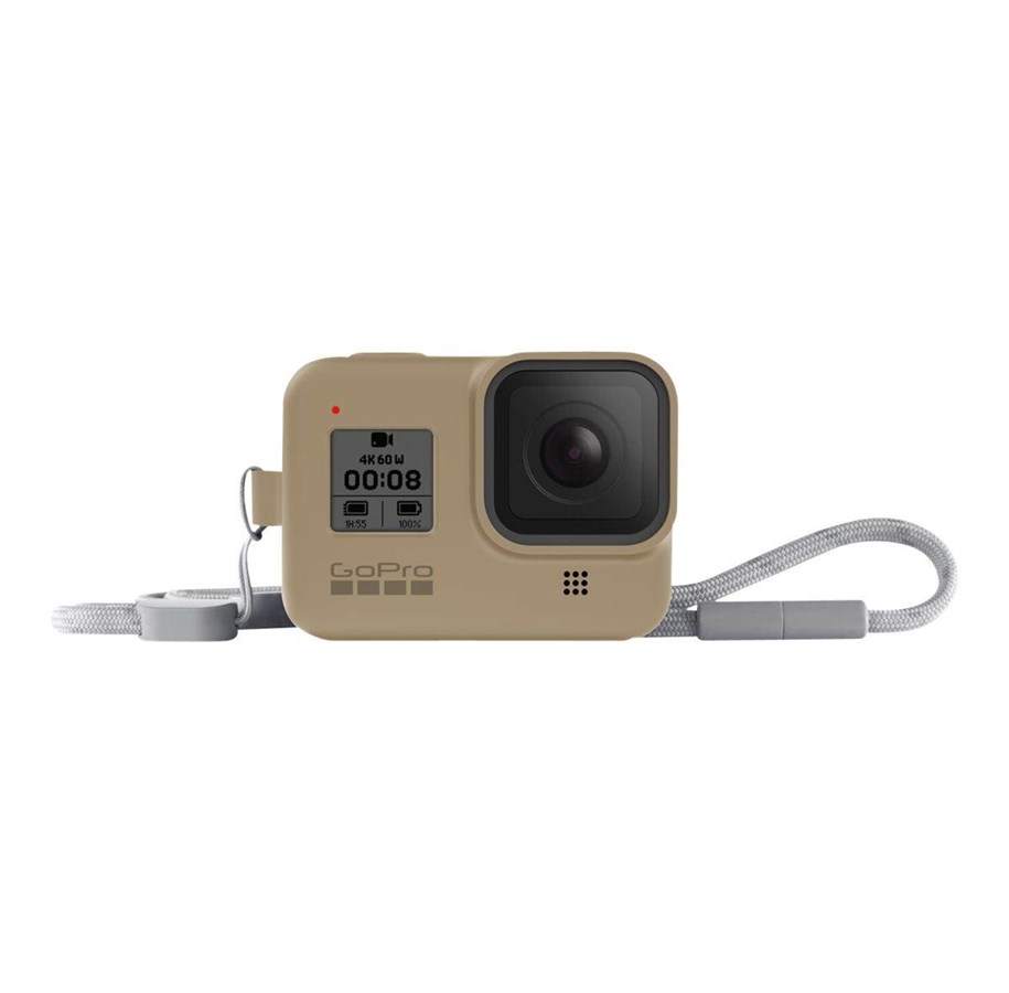 Kamerataschen - GoPro Sleeve + Lanyard Sand HERO8 Black - AJSST-006