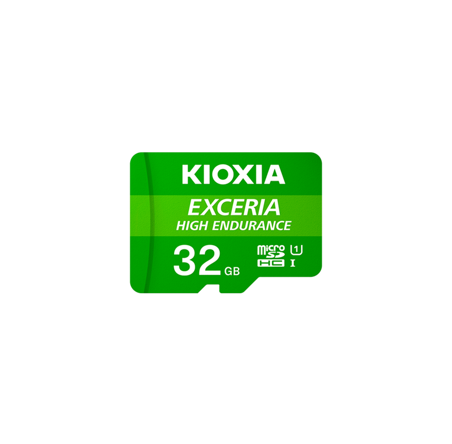 Speicherkarten - Kioxia EXCERIA High Endurance MicroSD/SD - 100MB/s - 32GB - LMHE1G032GG2