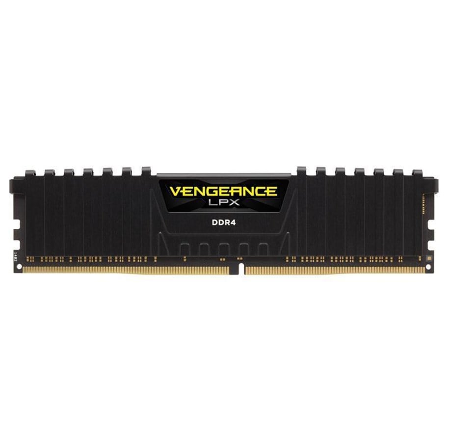 Arbeitsspeicher (RAM) - Corsair Vengeance LPX DDR4-3200 - 8GB - CL16 - Single Channel (1 pcs) - AMD Optimized & Intel XMP - Schwarz - CMK8GX4M1Z3200C16