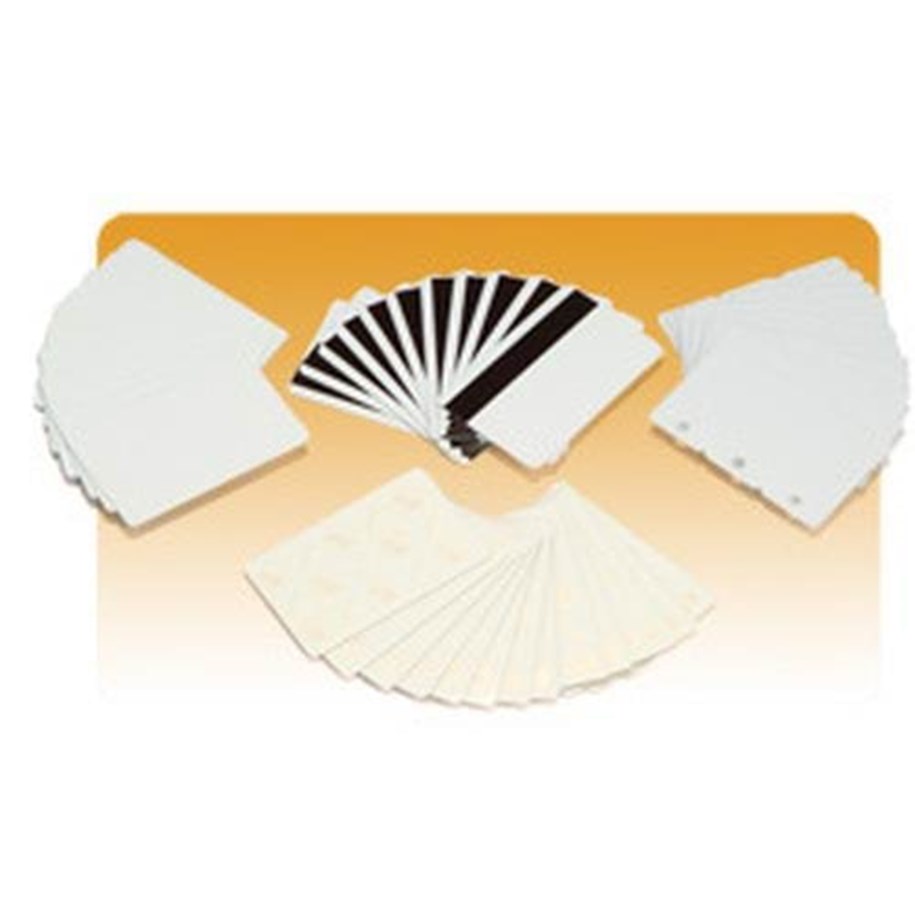 Papier, Fotopapier und Etiketten - Zebra CARTE PVC BL RECYCLEE LOT 500  CARD - 104523-170