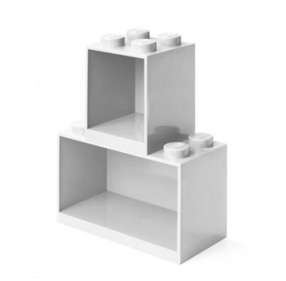 Kinderzimmer - LEGO BRICK SHELF SET - WHITE - 41171735