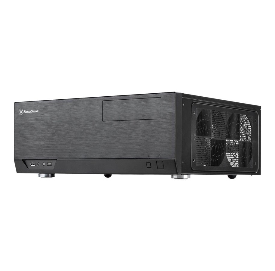 Gehäuse - SilverStone Grandia GD09-C - Gehäuse - Tower - Schwarz - SST-GD09B-C