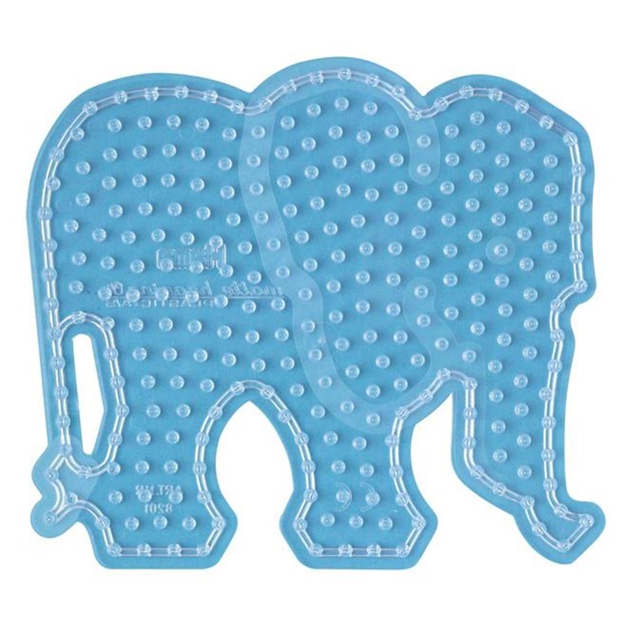 Kreativ-Spiele - Hama Ironing Beads Pegboard Maxi-Elephant - 8201