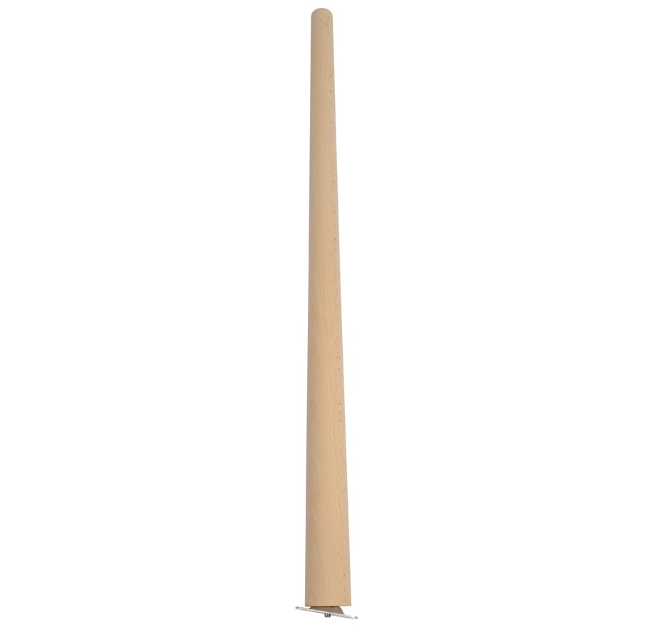 Halterungen & Scharniere  - Home>it Beechwood table leg – trapezoid 70 cm (diagonal) - 11315