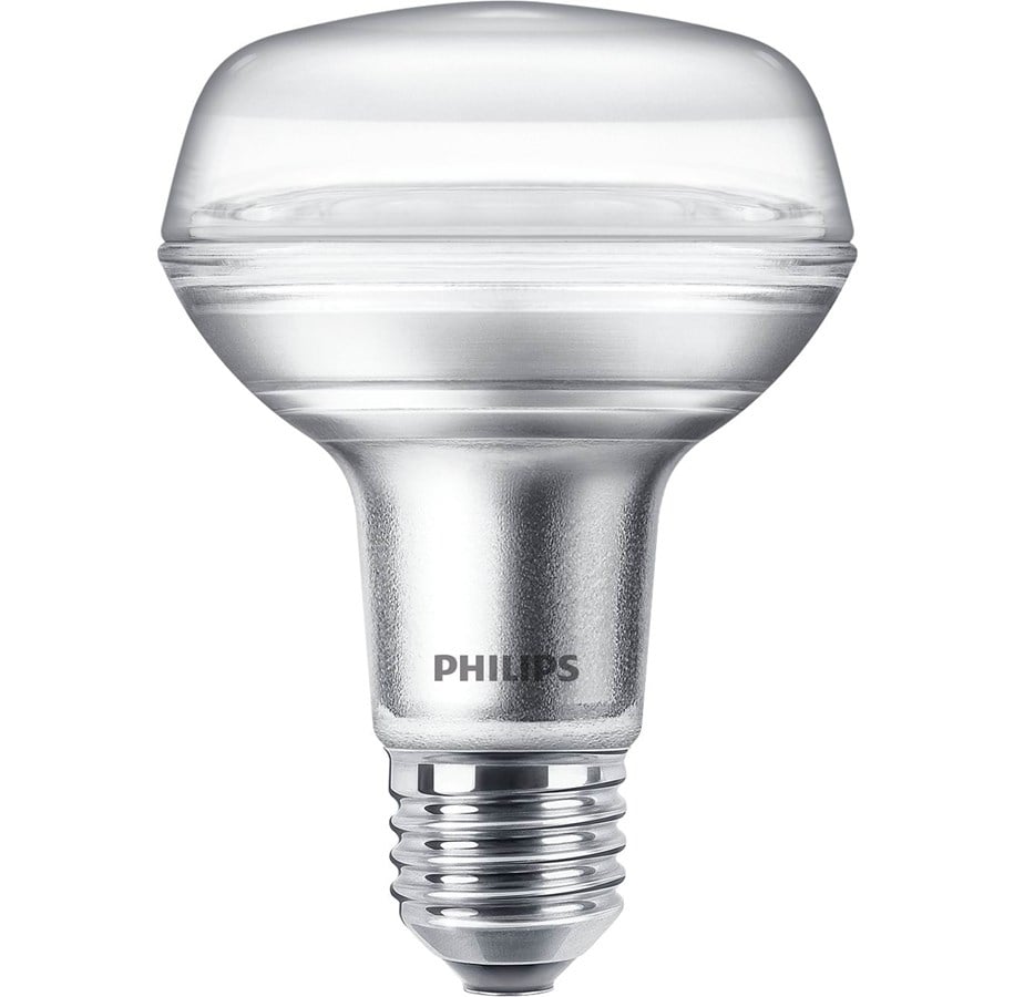 LED-Birnen - Philips LED-Lampe Reflektor R80 4W/827 (60W) 36° E27 - 929001891503