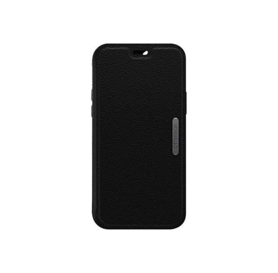 Handys - Cover & Cases - OtterBox Strada Apple iPhone 12/12 Pro Shadow - black - 77-65420