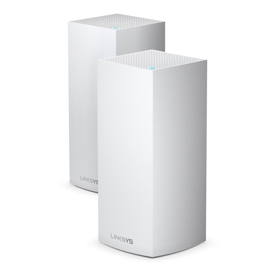 Wlan Router - Linksys MX8400 VELOP Whole Home Mesh Wi-Fi System (2-pack) - Wireless router Wi-Fi 6 - MX8400-EU