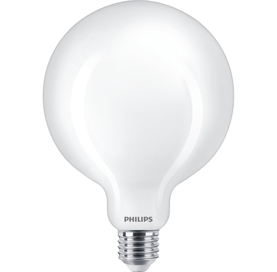 LED-Birnen - Philips LED-Lampe Classic Globe Ø125 mm 8.5W/827 (75W) Frosted E27 - 929002371101