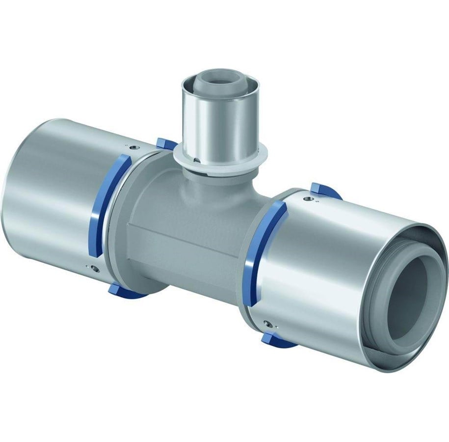 Alu pex Systeme - Uponor press composite tee reducer ppsu 40-20-40 - 1039962