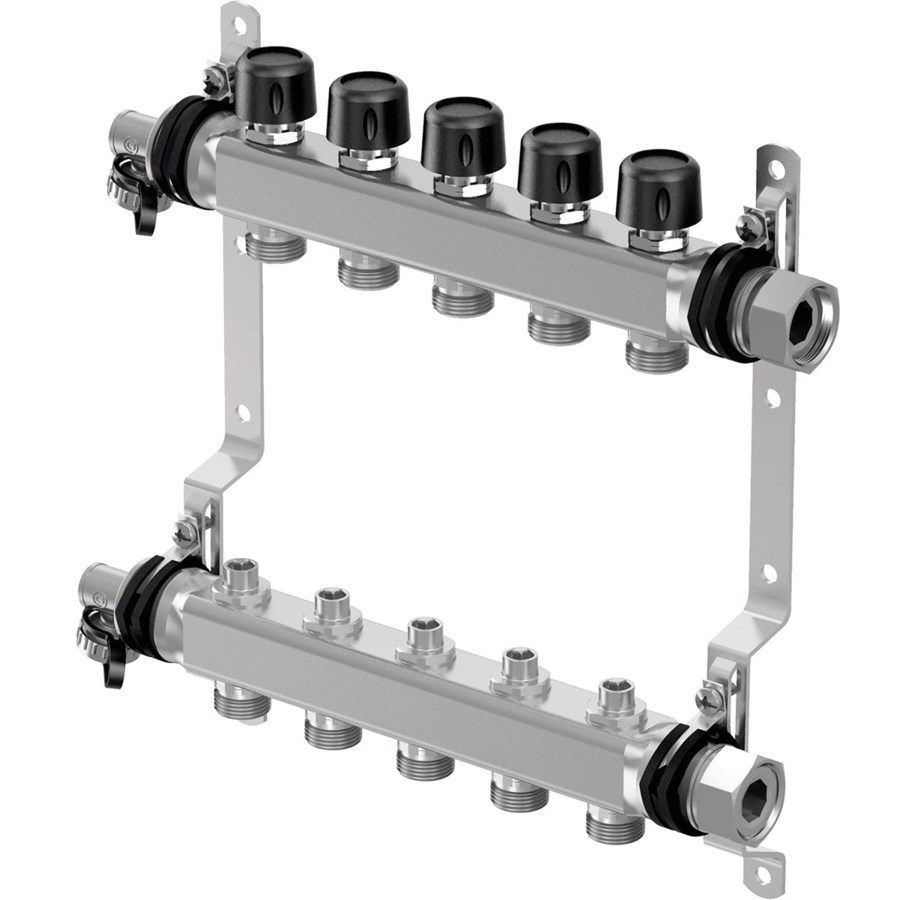 Fußbodenheizung - Uponor vario s manifold 5 loops ls 5 x 34 euro - 1088048