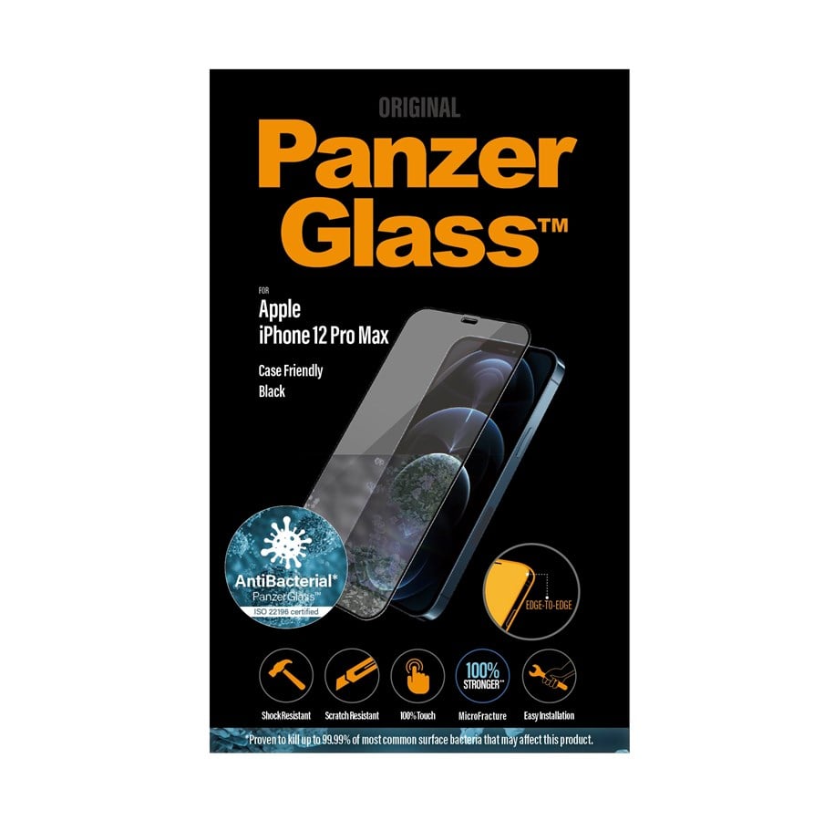 Handys - Schutzfolie - PanzerGlass Screen Protector Apple iPhone 12 Pro Max | Edge-to-Edge - PANZER2712