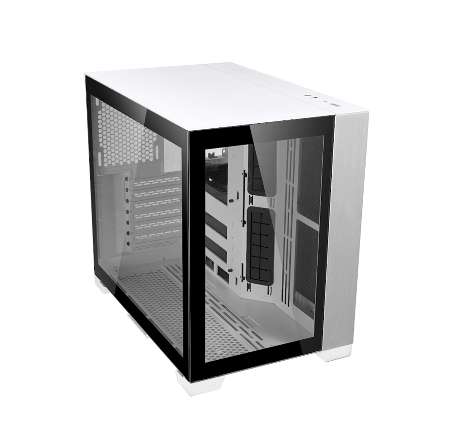 Gehäuse - Lian Li O11 Dynamic Mini - White - Gehäuse - Miditower - Weiß - O11D MINI-W