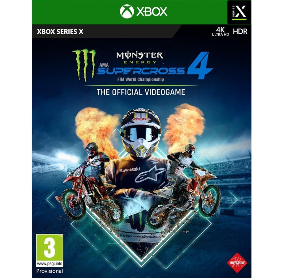 Spiele - Monster Energy Supercross: The Official Videogame 4 - Microsoft Xbox Series S - Rennspiel - PEGI 3 - 8057168502077