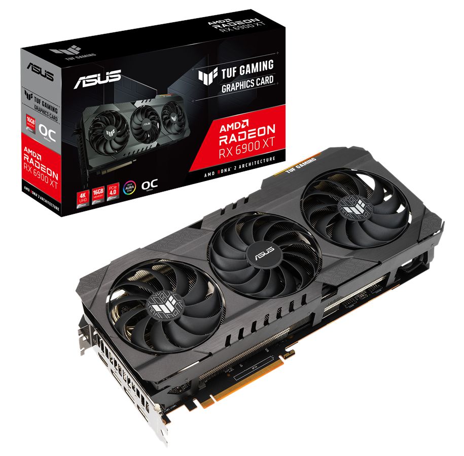 Grafikkarte - ASUS Radeon RX 6900 XT TUF OC - 16GB GDDR6 RAM - Grafikkarte - 90YV0GE0-M0NM00