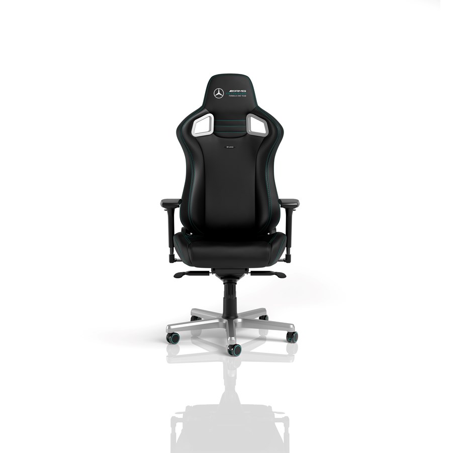 noblechairs EPIC Gaming Chair Mercedes Motorsport 2021 Edition Gaming Stuhl PULeder Bis