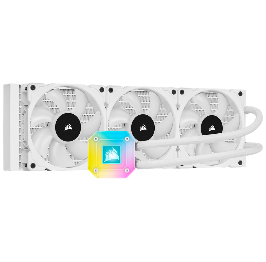 CPU Kühler - Corsair iCUE H150i ELITE CAPELLIX WHITE - CPU-Wasserkühlung - Max 36 dBA - CW-9060051-WW