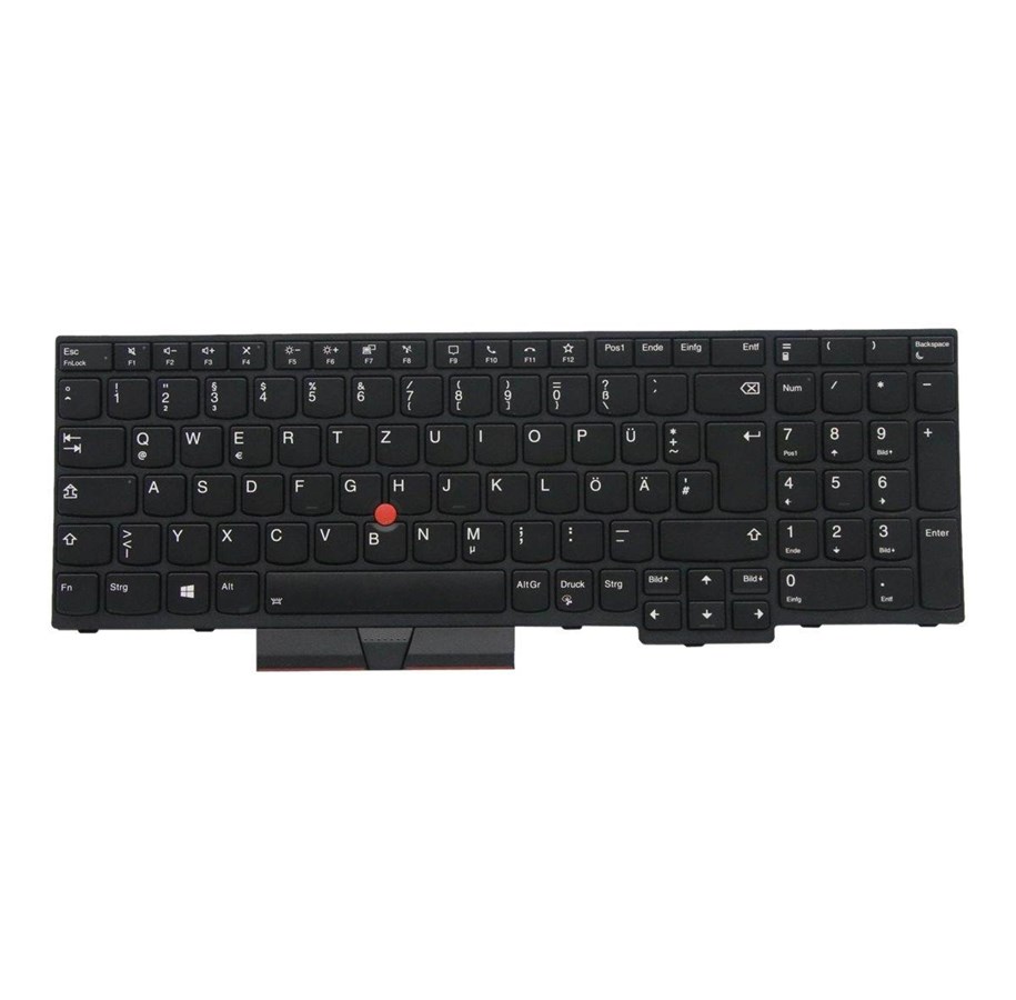 Lenovo Chicony - Portable Keyboard - Ersatz - Deutsch - Schwarz