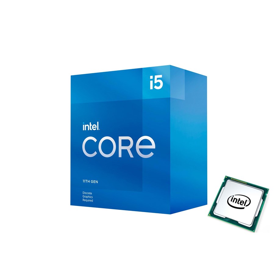 CPU - Intel Core i5-11400F Rocket Lake CPU - 6 Kerne - 2.6 GHz - Intel LGA1200 - Intel Boxed (mit Kühler) - BX8070811400F