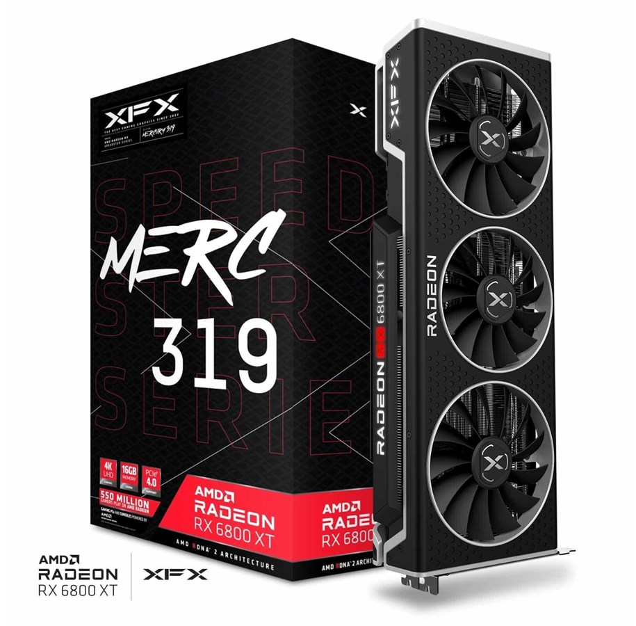 Grafikkarte - XFX Radeon RX 6800 XT Merc 319 Core - 16GB GDDR6 RAM - Grafikkarte - RX-68XTALFD9