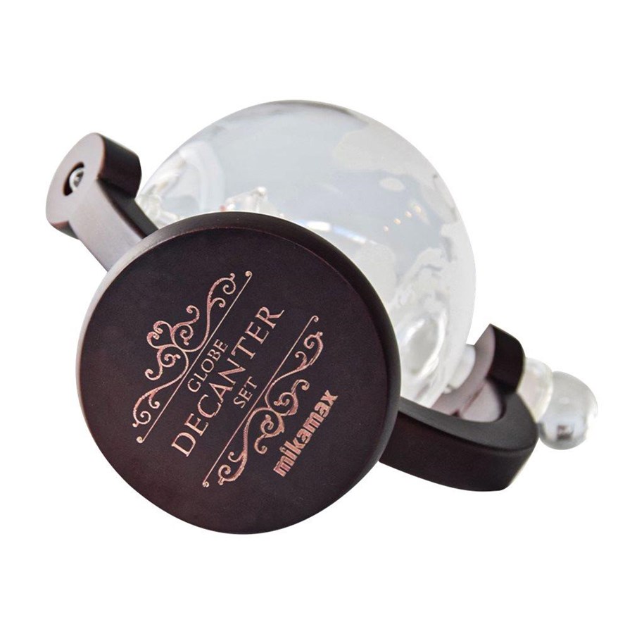 Mikamax Globe Decanter Set Karaffe, 850 ml | Auf Lager | Günstig