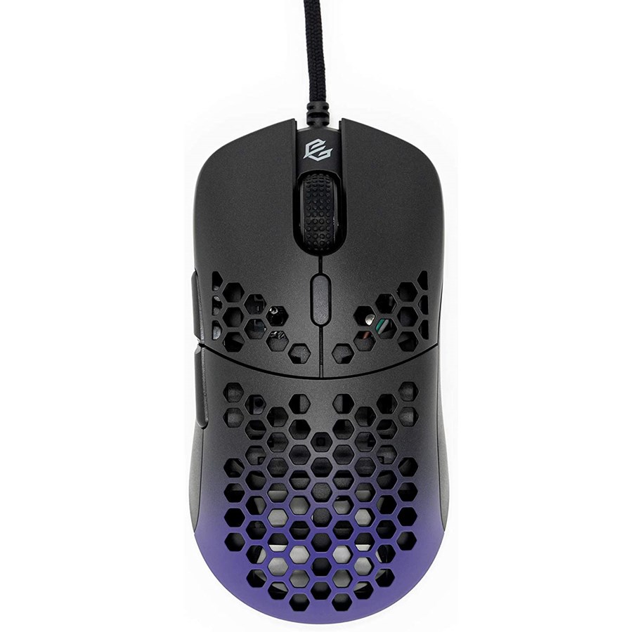 Maus - G-Wolves Hati Gaming Mouse - Black/Purple - Gaming Maus (Schwarz) - HT-M3360-BP