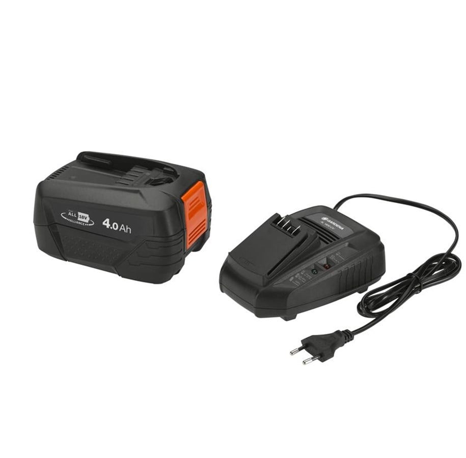 Akkus & Ladegeräte - Gardena Starter-Set P4APBA 18V/72 + AL 1830 CV - 14908-20