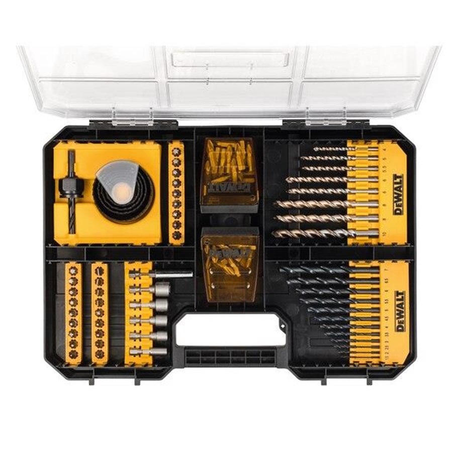 Bohrer & Bits - Dewalt High Performance - Fit TSTAK IV Drawer - 100 Piece Drill Drive Set - DT71569