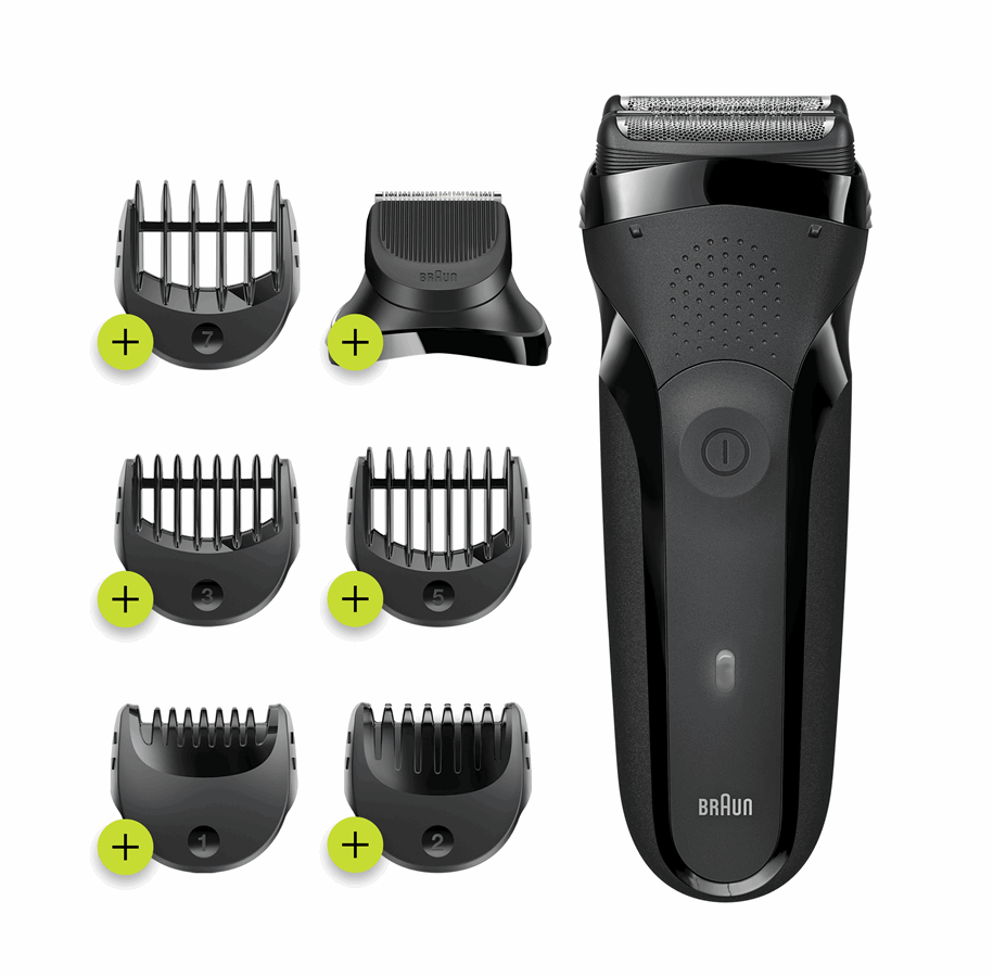 Rasierapparate - Braun Rasierapparate Shaver Series 3 300BT Black - 4210201276357