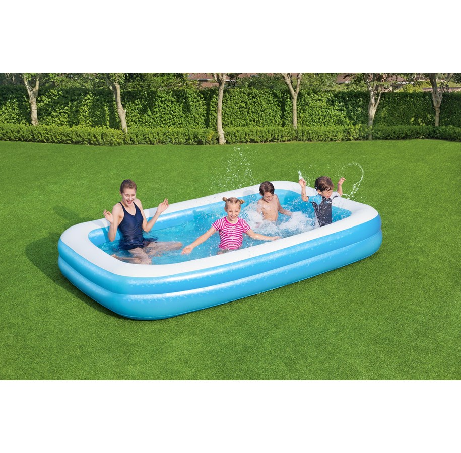 bestway rectangular family pool large