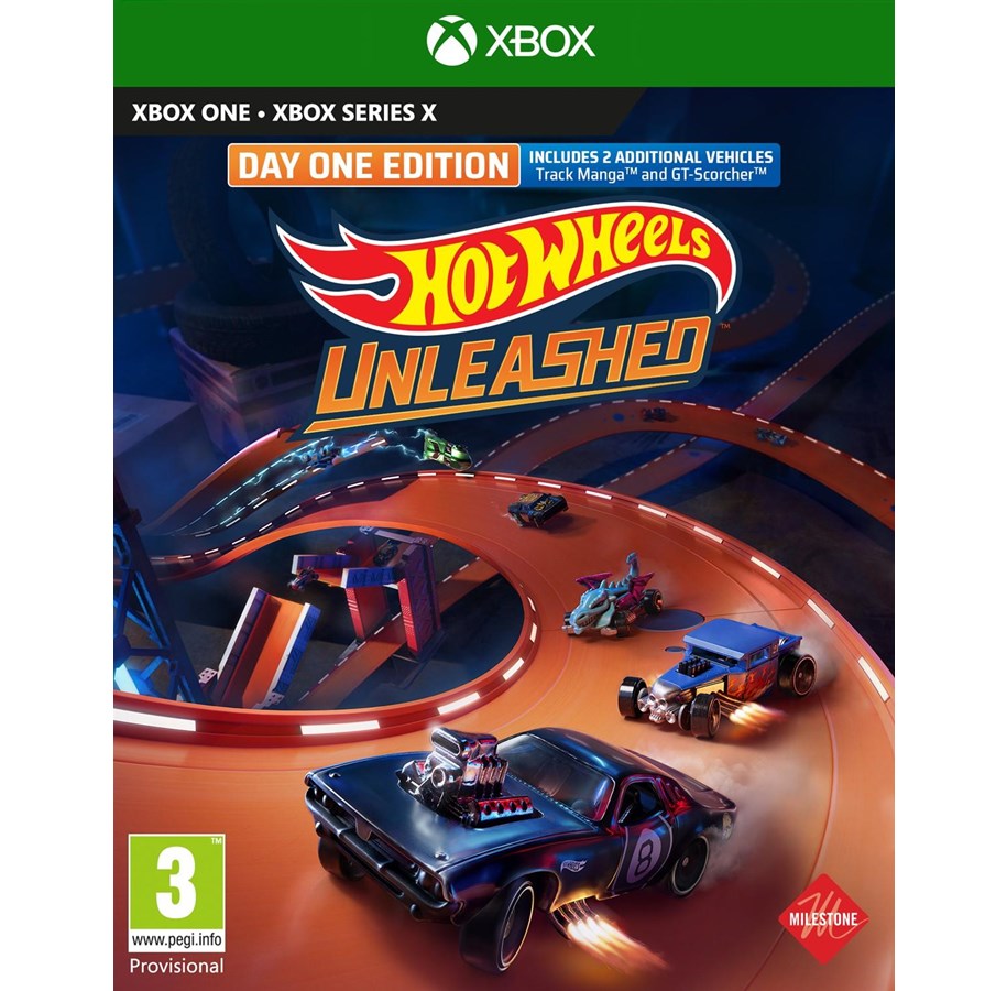 Spiele - Hot Wheels Unleashed (Day One Edition) - Microsoft Xbox One - Rennspiel - PEGI 3 - 8057168503661