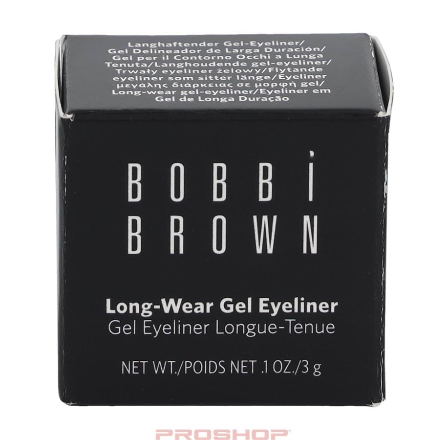 Make-Up - Bobbi Brown Long-Wear Gel Eyeliner - Caviar - 716170072982