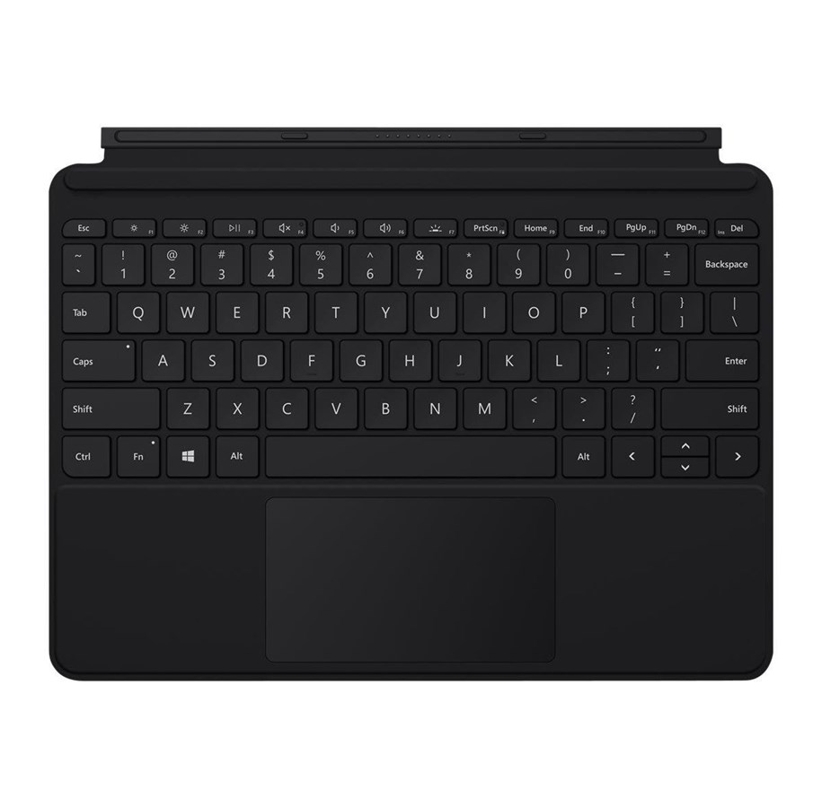 Tastaturen - Microsoft Surface Go Type Cover - keyboard - with trackpad accelerometer - Italian - black - Tastatur - Italienisch - Schwarz - KCN-00032