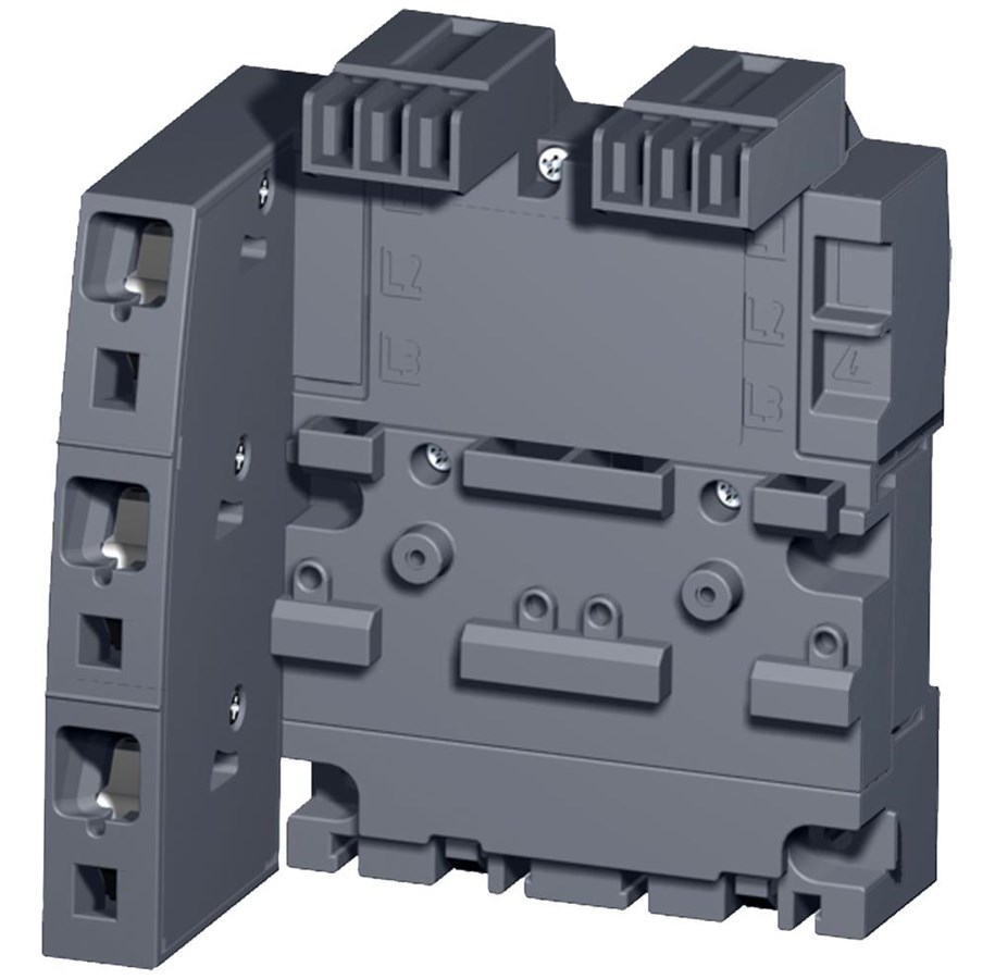 Komponenten für Schaltkästen und Schränke - Siemens 3-phase busbar w. infeed 3rv2917-1a - 3RV2917-1A