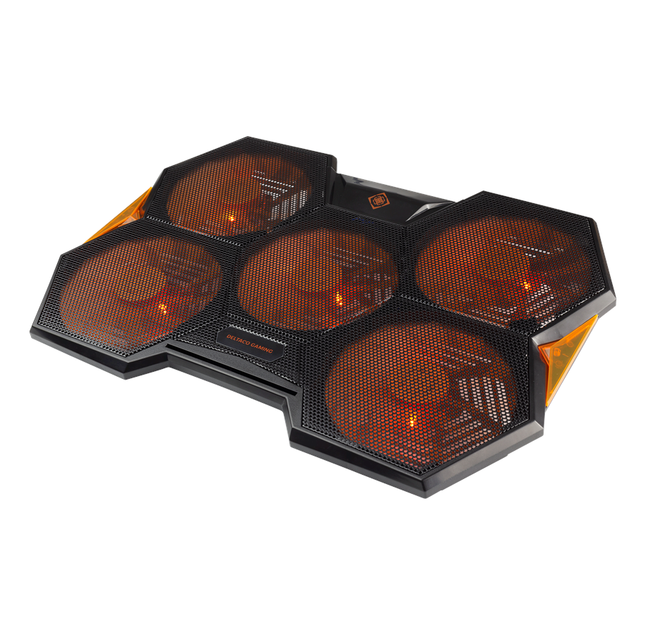 Kühler und Lüfter - Deltaco GAMING Laptop Cooling Pad - GAM-072