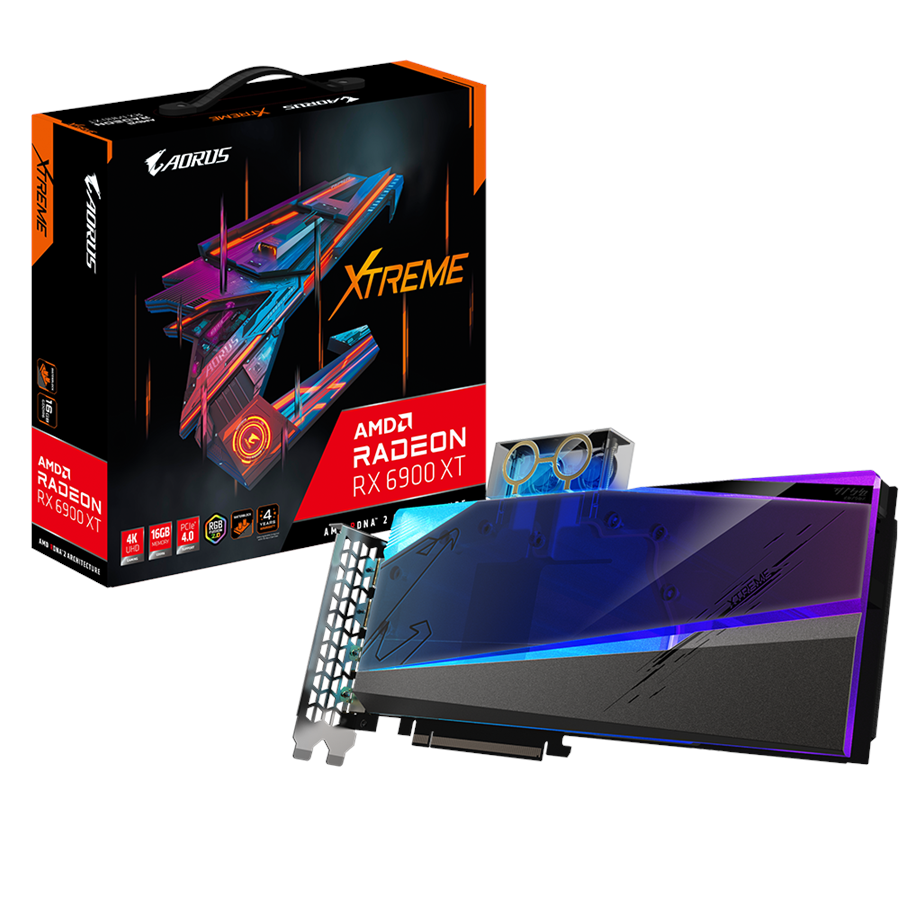 Grafikkarte - GIGABYTE Radeon RX 6900 XT Ultimate Xtreme WaterForce WB - 16GB GDDR6 RAM - Grafikkarte - GV-R69XTAORUSX WB-16GD