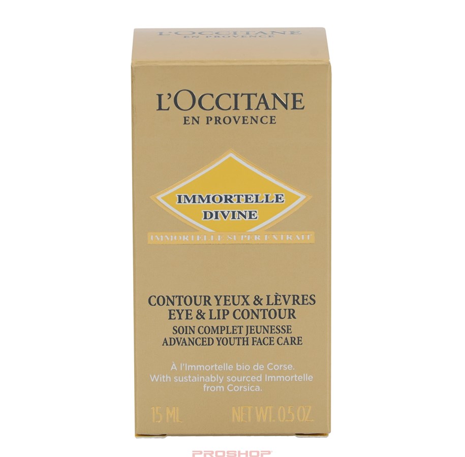 Gesichtspflege - L'Occitane Immortelle Divine Eye & Lip Contour - 3253581688847