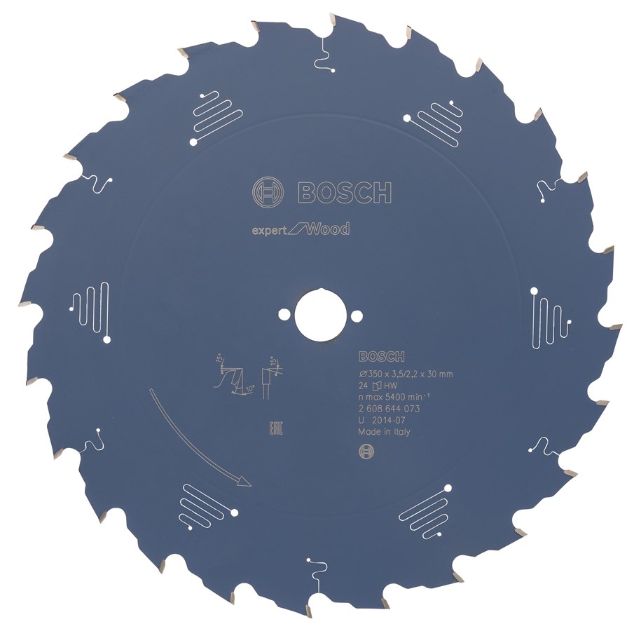 Handkreissäge - Bosch RUNDSAVKLINGE 350X30X3.5MM 24T EXP WOOD - 2608644073