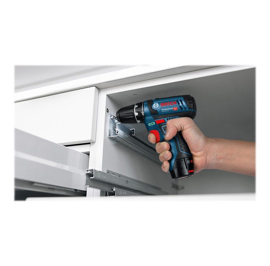 Haus & Garten - Bosch SKRUEMASKINE GSR 12V-15 2X2AH 10XTB CASE - 060186810G