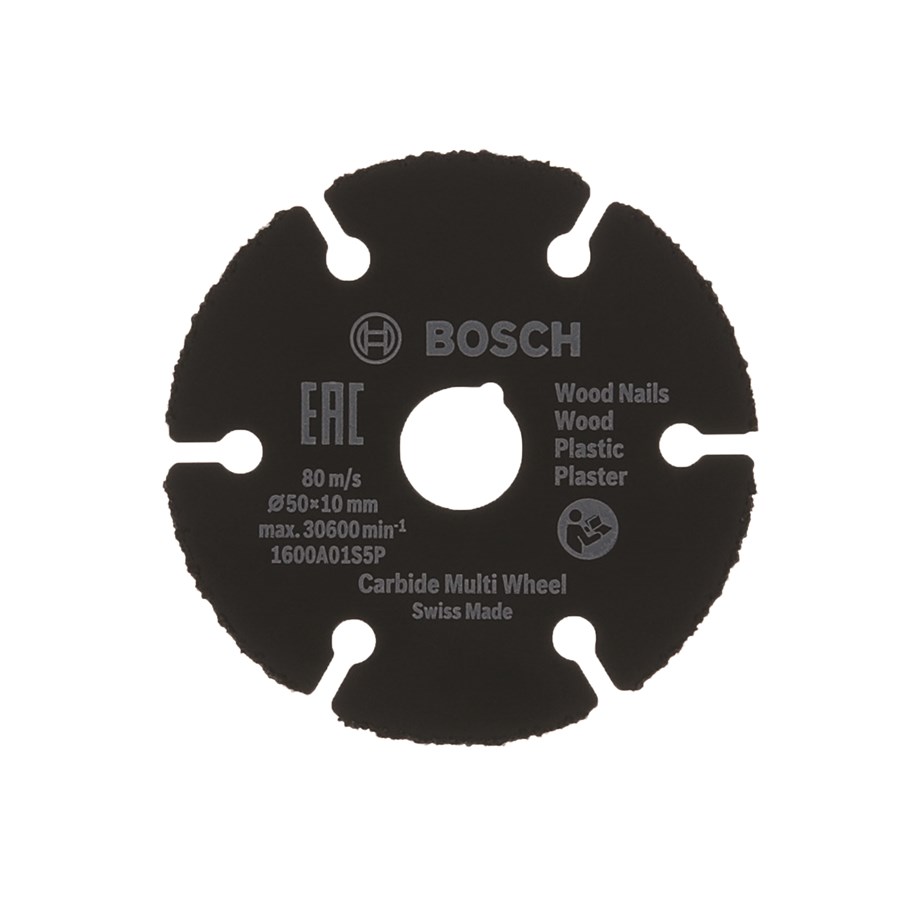 Haus & Garten - Bosch cutting disc multiwheel hm 50x10mm - 1600A01S5X