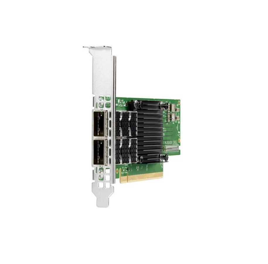Netzwerkadapter (Netzkarte, Druckserver, u.s.w.) - HP E InfiniBand HDR100/Ethernet 100Gb 2-port 940QSFP56 - P06251-B21