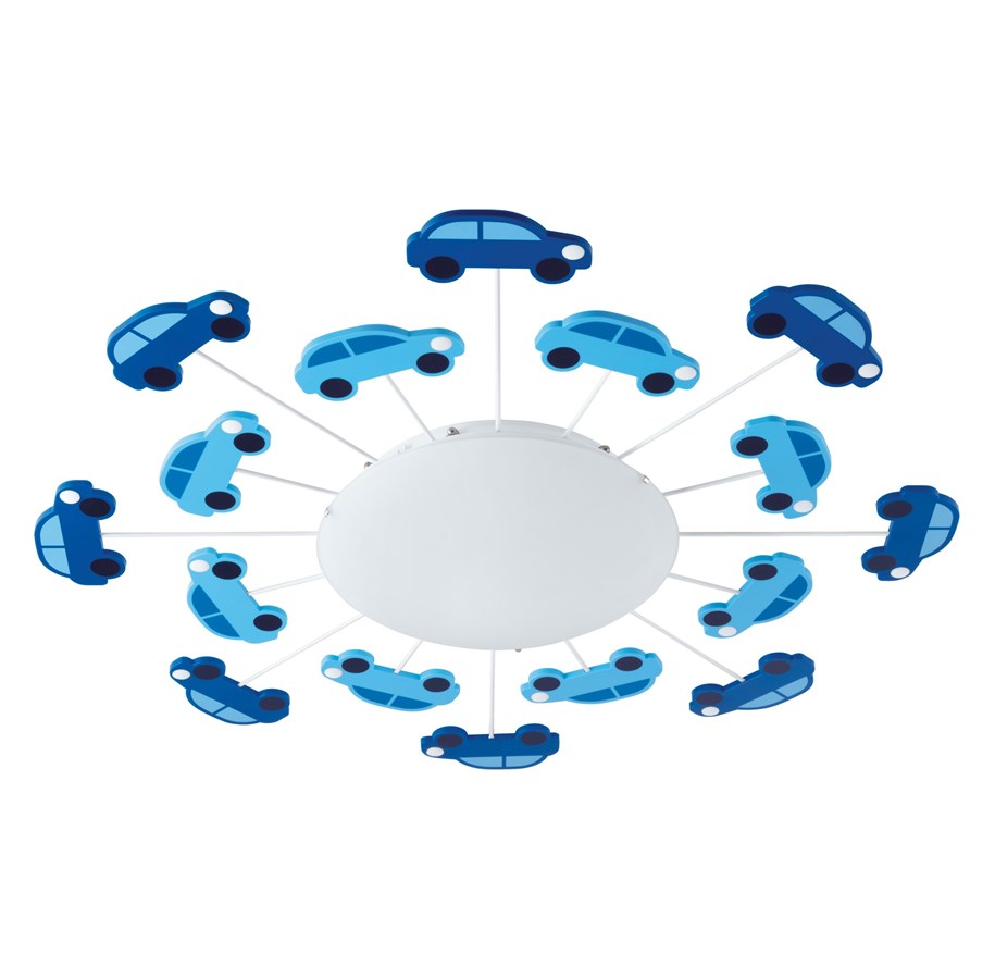 Lampen - EGLO VIKI 1 Wand- / Deckenleuchte, weiss - 92146