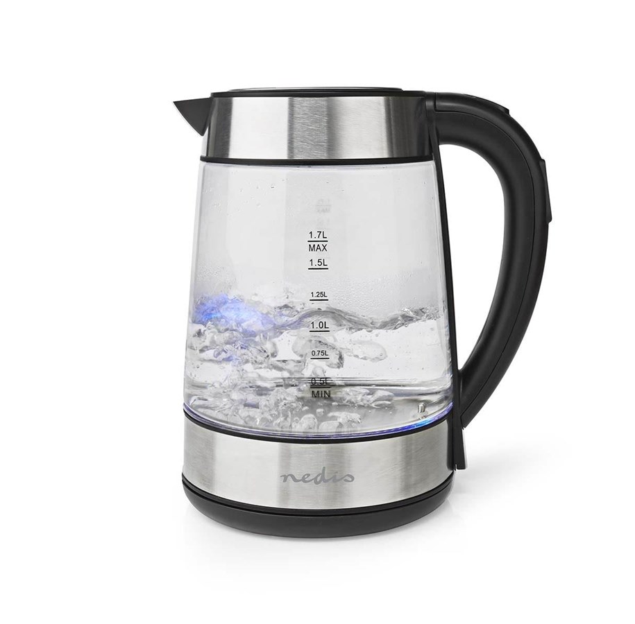 Wasserkocher - Nedis Wasserkocher Wasserkocher - Transparent - 2200 W - KAWK320EGS