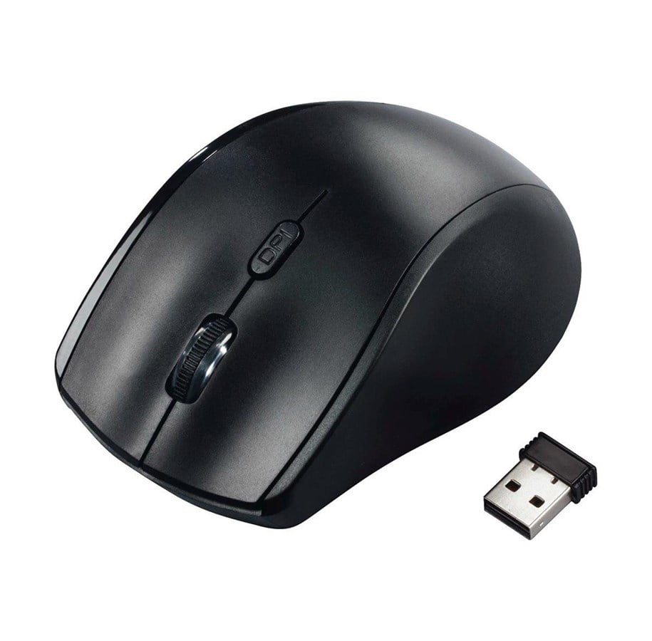 Maus - Hama "Riano" - mouse - black - Maus (Schwarz) - 00182645