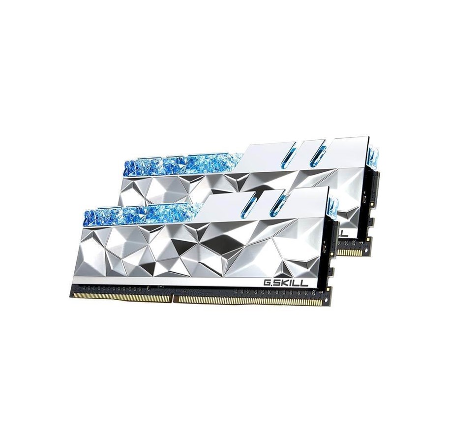 RAM - G.Skill Trident Z Royal Elite DDR4-4000 - 16GB - CL14 - Dual Channel (2 pcs) - Intel XMP - Silber mit RGB - F4-4000C14D-16GTES