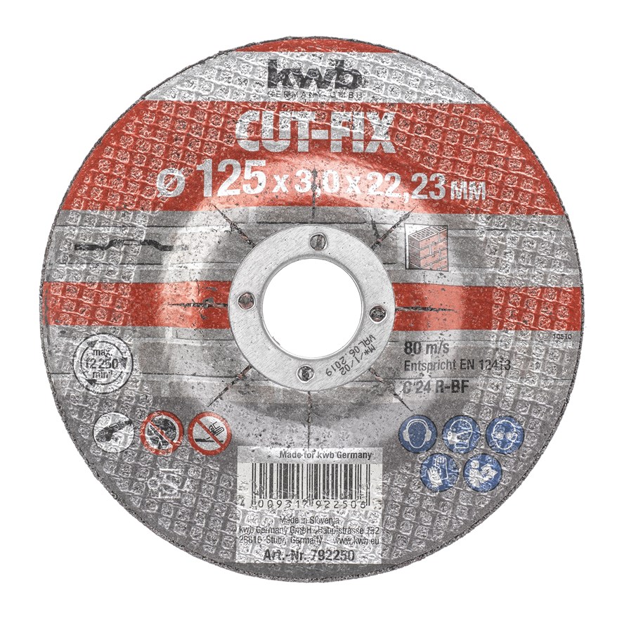 Winkelschleifer - Einhell Cutting disc stone Ø125x3x22 mm - 49792250