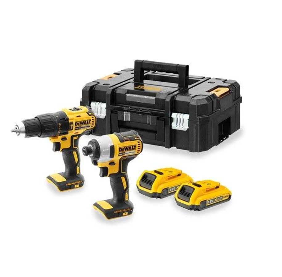 Haus & Garten - Dewalt 18V XR Brushless Twin Kit - 2 x 2Ah - DCK2060D2T-QW